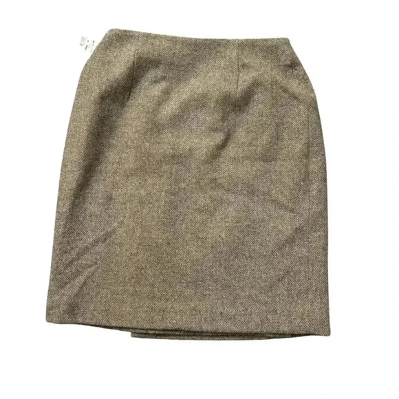 Brooks Brothers 100% Pure Wool Wrap Skirt Sizes 10 - Picture 2 of 6